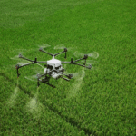 Drone untuk pembajaan sawah